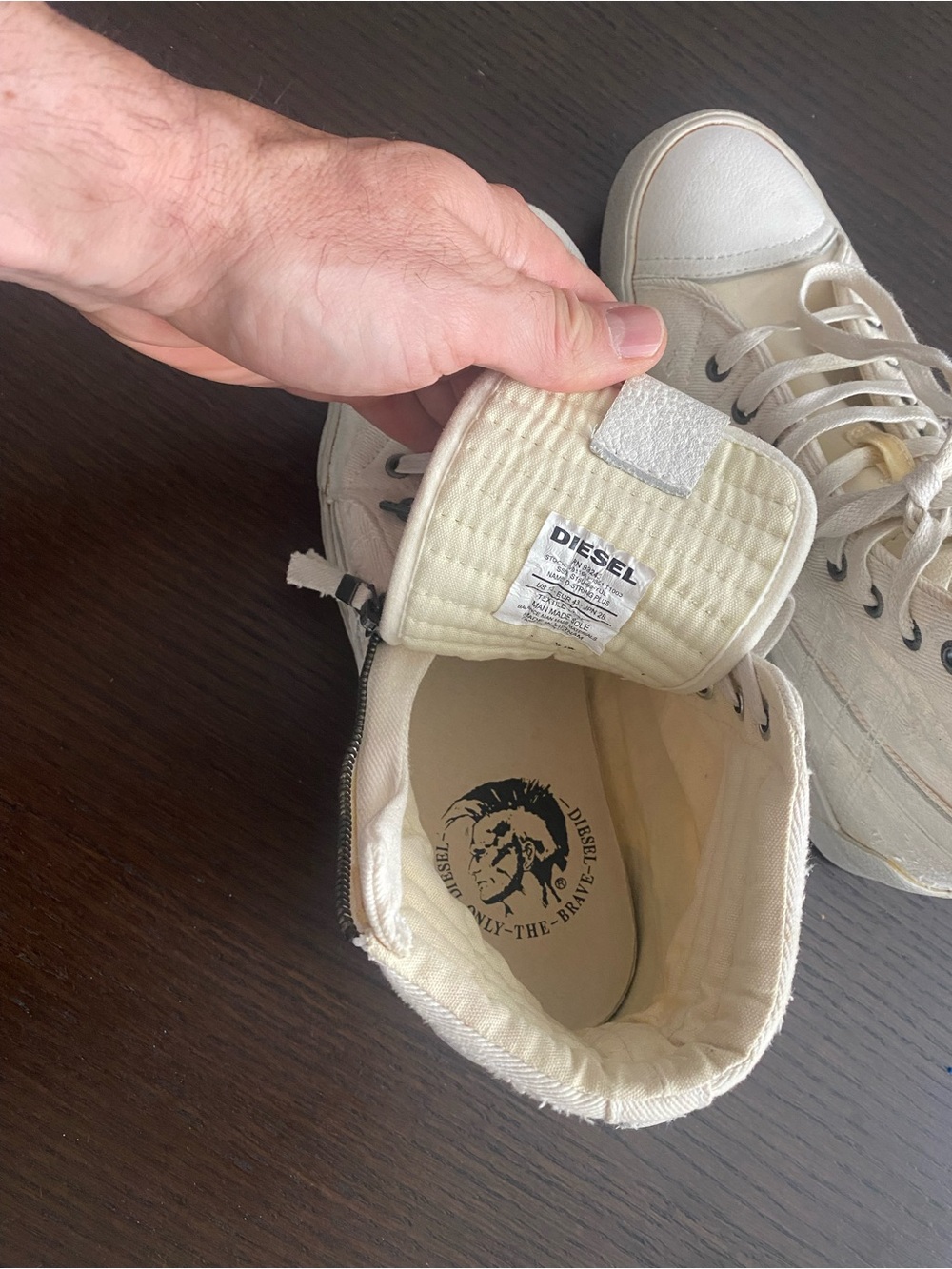 Rare , Diesel Mens High Sneakers View 5